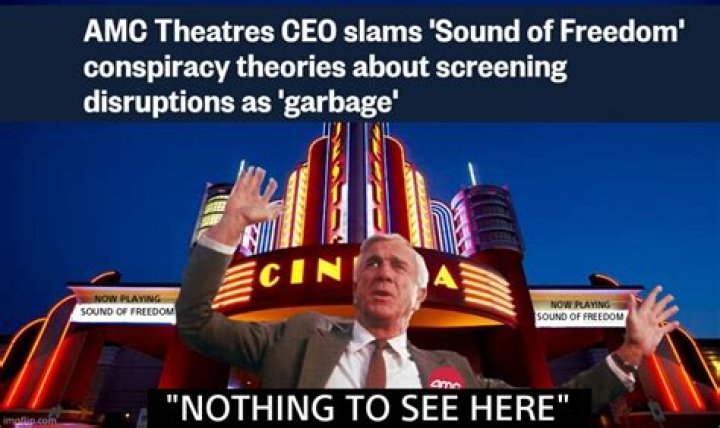 AMC Theatres CEO slams 'Sound of Freedom' conspiracy theories about screening disruptions as 'garbage'