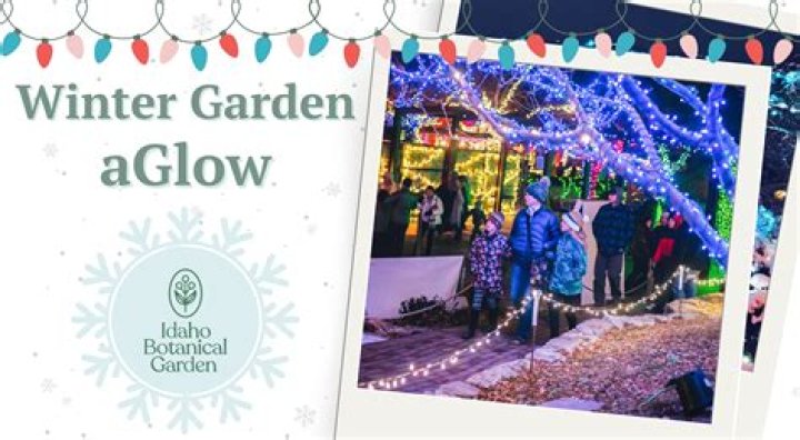 Winter Garden aGlow at Idaho Botanical Gardens opens for the season